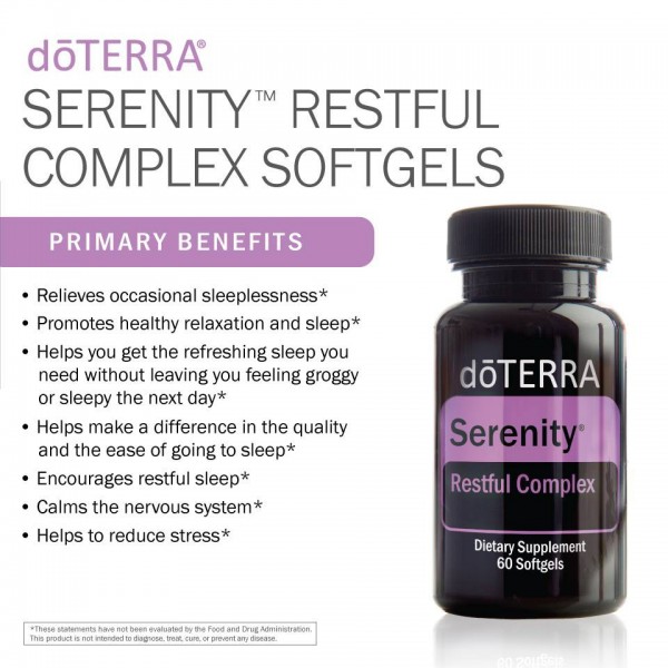 dōTERRA Serenity™ Softgels Restful Complex - 60...