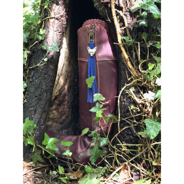 Tassel Envy Tassels - Bright Blue Suede