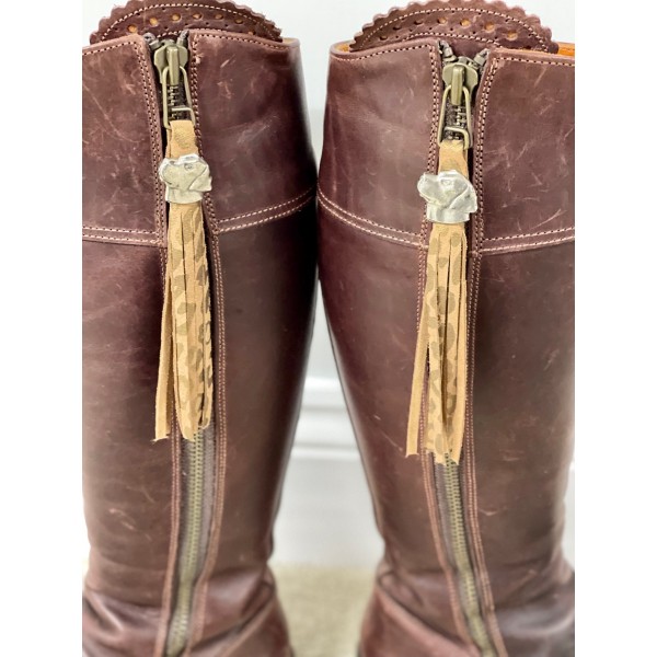 Tassel Envy Tassels - Gold Leopard Leather