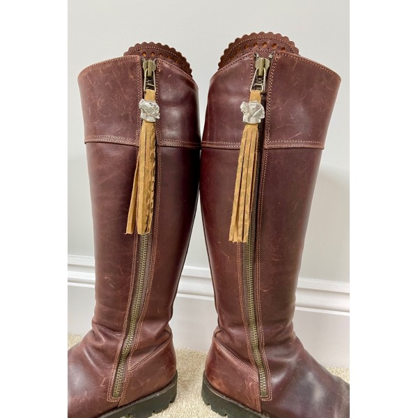 Tassel Envy Tassels - Gold Leopard Leather