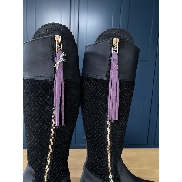 Tassel Envy Tassels - Grape Leather
