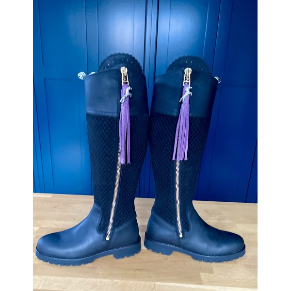 Tassel Envy Tassels - Grape Leather Tassel Envy Tassels - Grape Leather