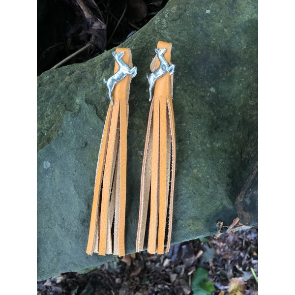 Tassel Envy Tassels - Pumpkin Leather